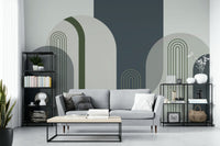 The image shows an artistic impression of gentle, abstract shapes.

