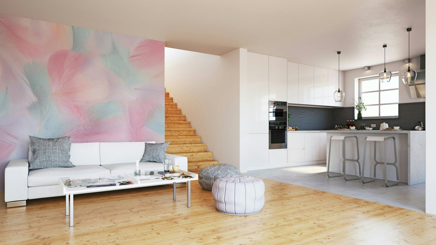 Delicate feather arrangement.

