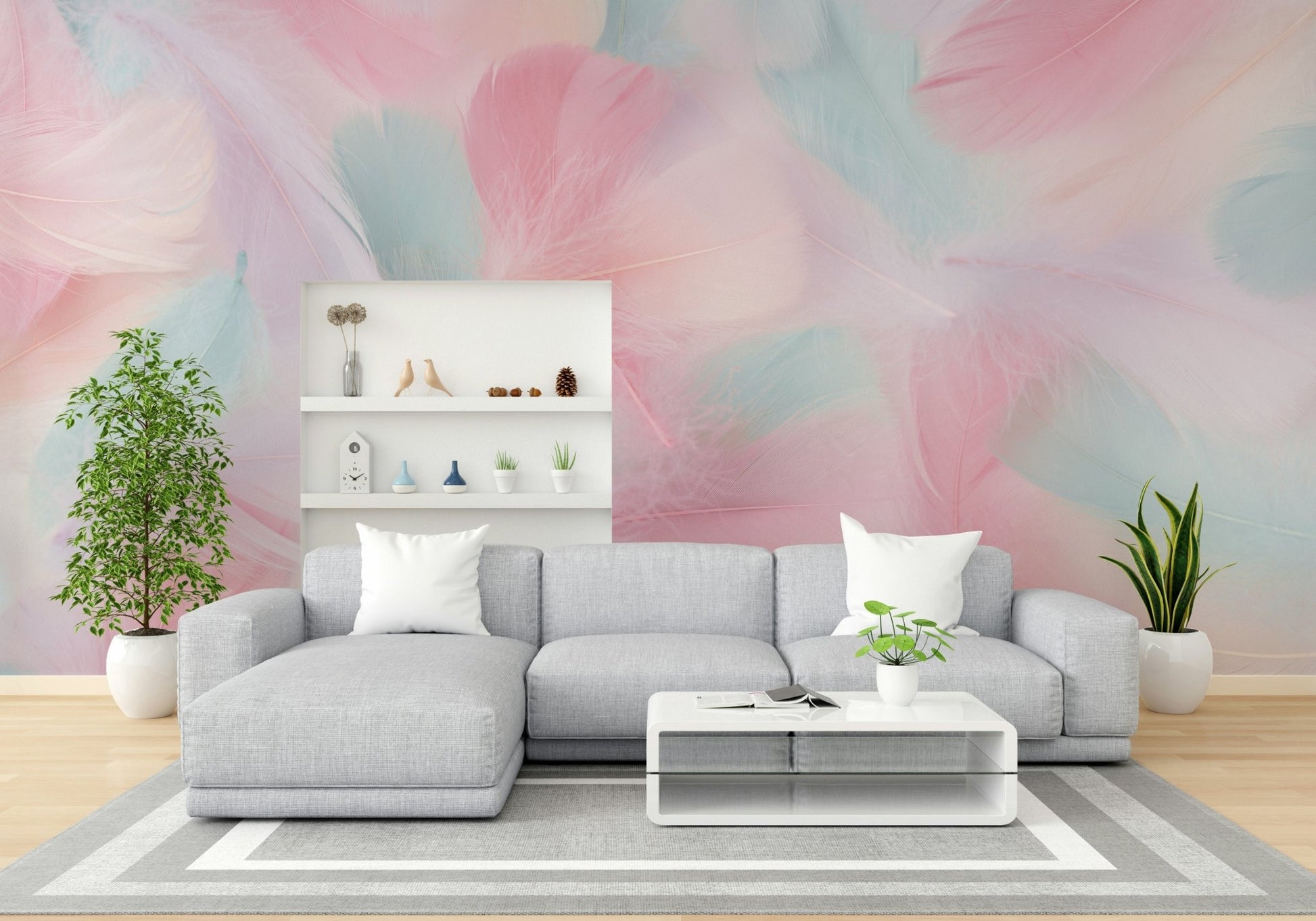 Calming and artistic wall art.

