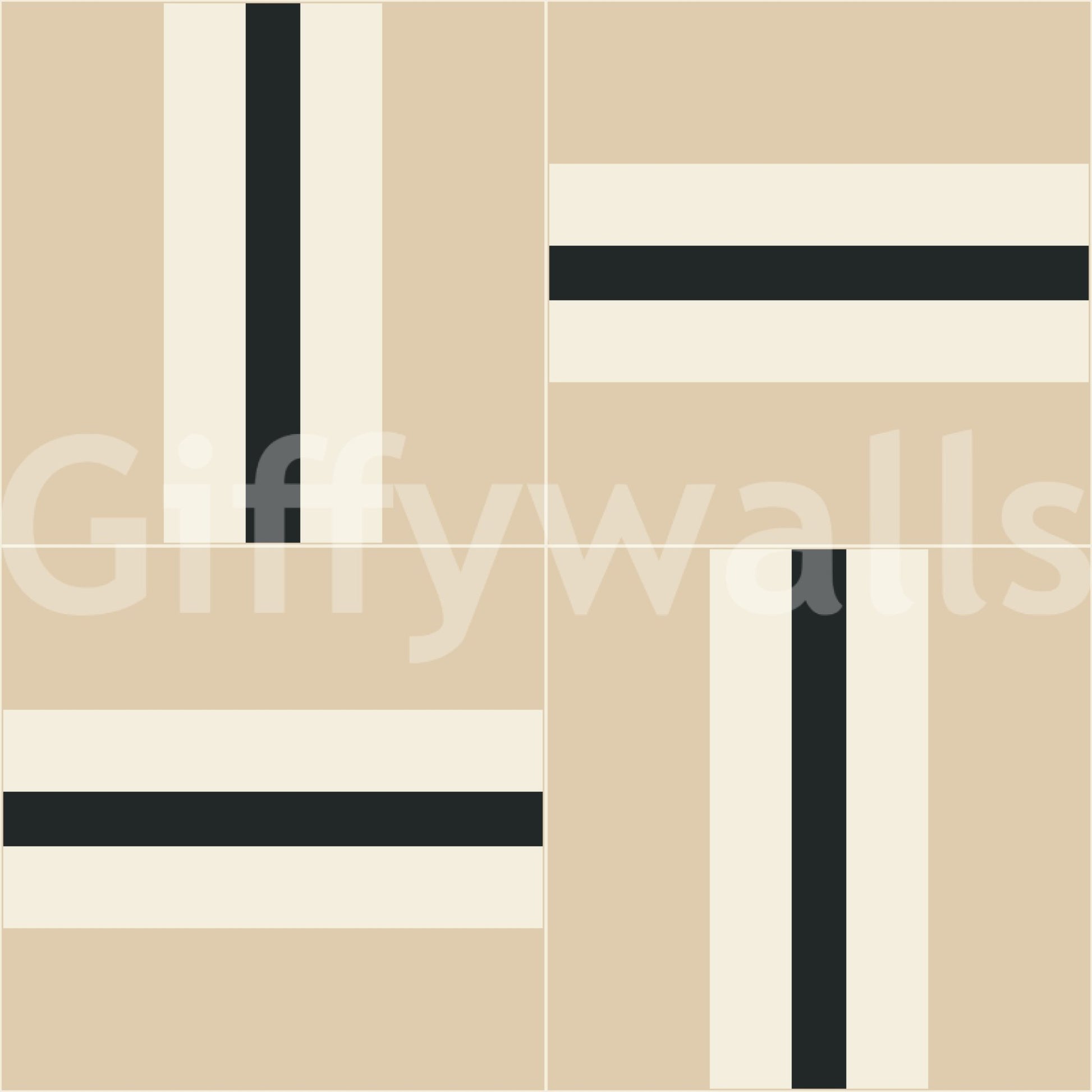 Contemporary geometric wall design for modern home styles

