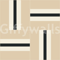 Contemporary geometric wall design for modern home styles

