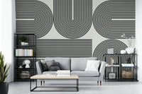 The style is modern and has a peaceful, architectural feel.

