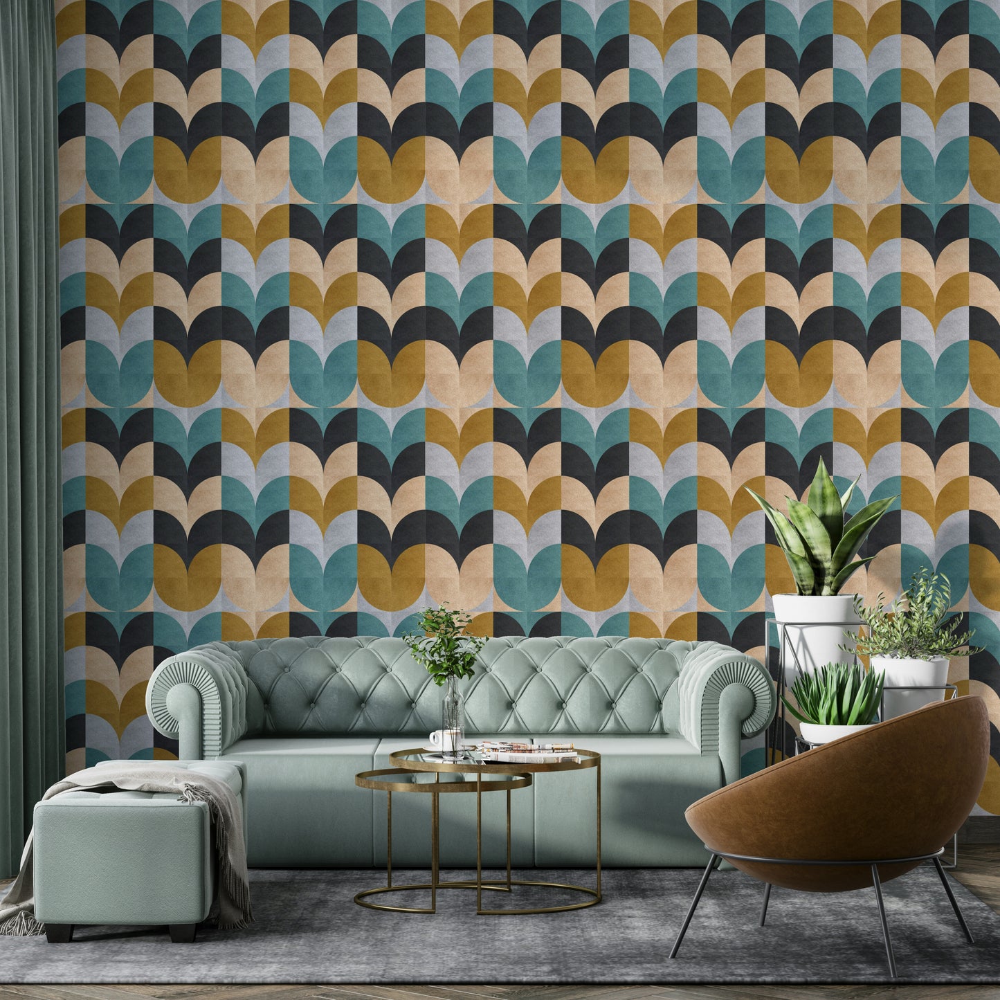 Geometric Art Wallpaper⁠
