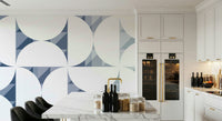 A classic abstract block wallpaper for walls.