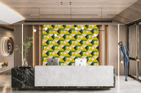 Abstract geometric print wallpaper for walls

