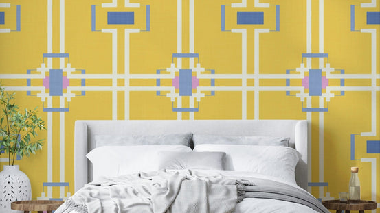 Crisp geometric shapes pattern.

