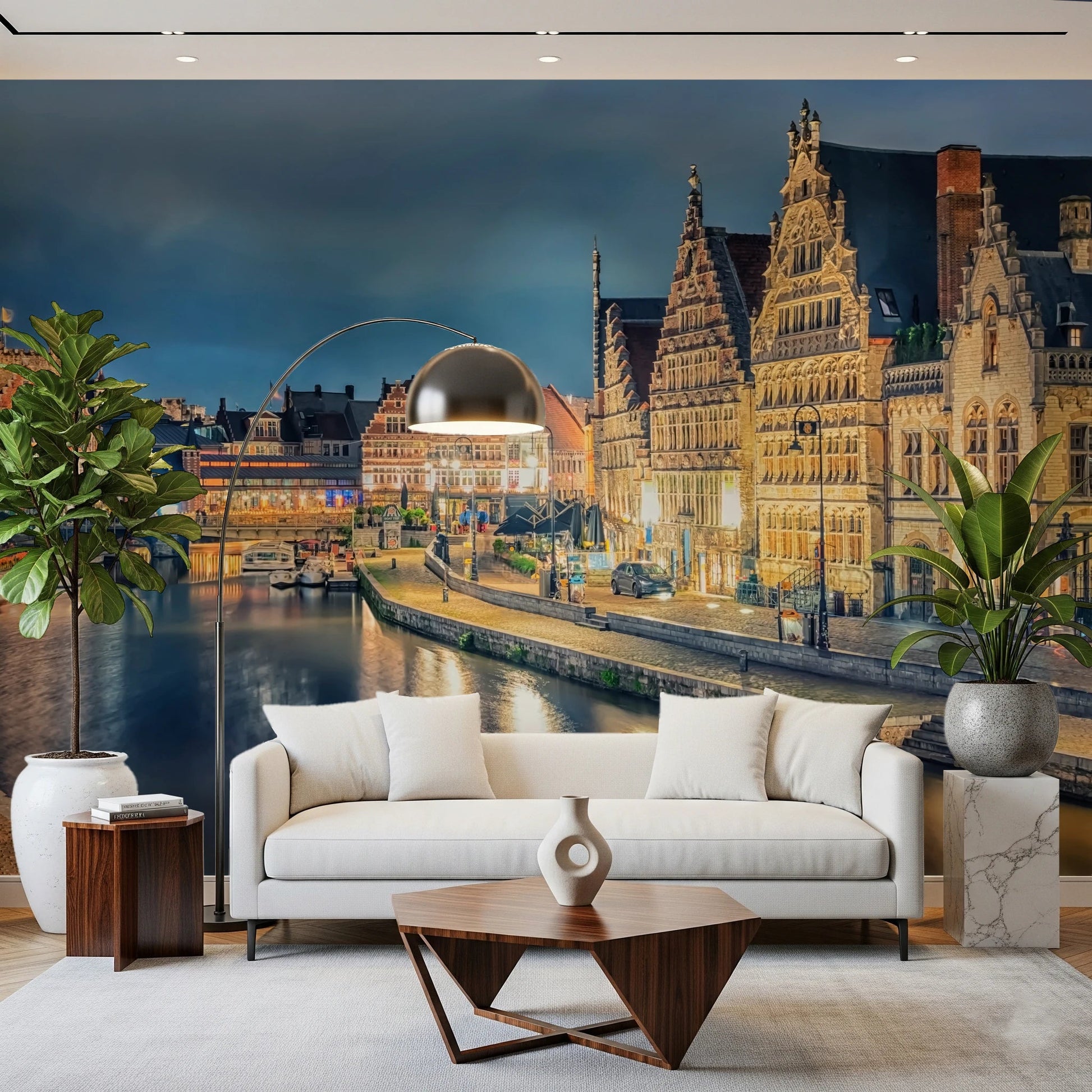 Ghent Lights Wall Mural