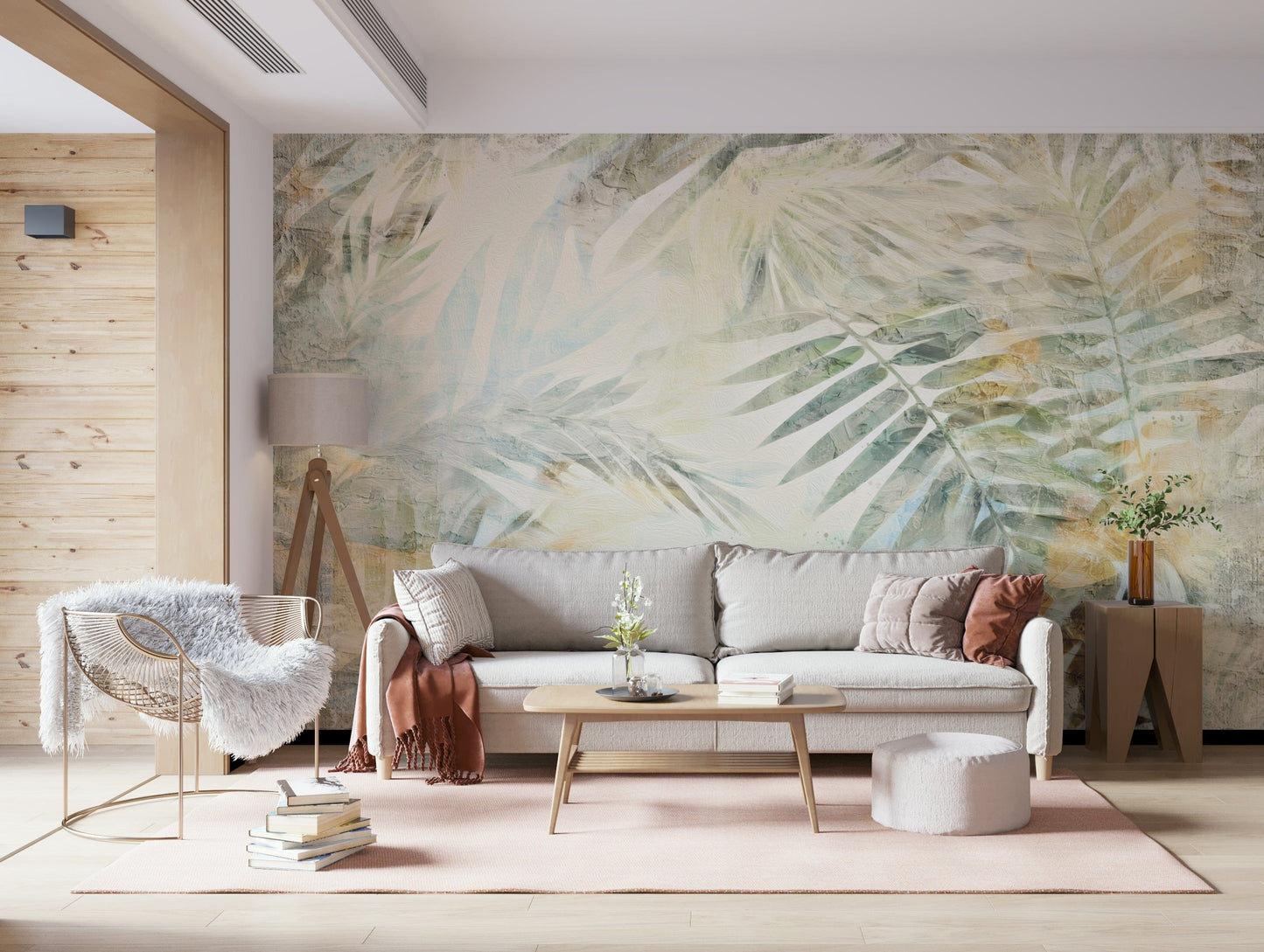 Gilded Fronds Wall Mural -2530874