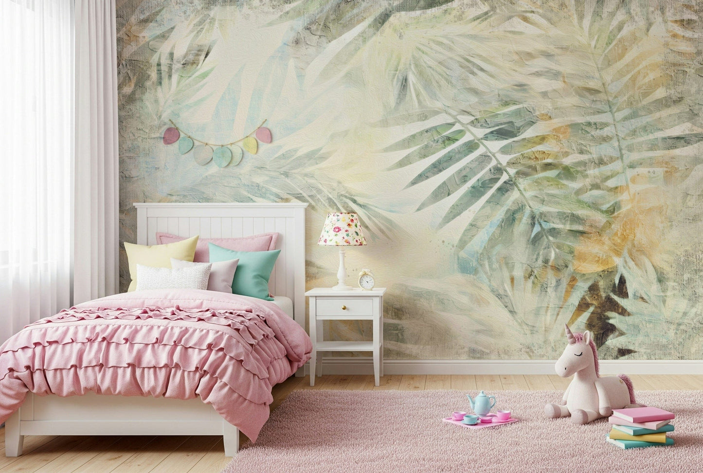 Gilded Fronds Wall Mural -2530874