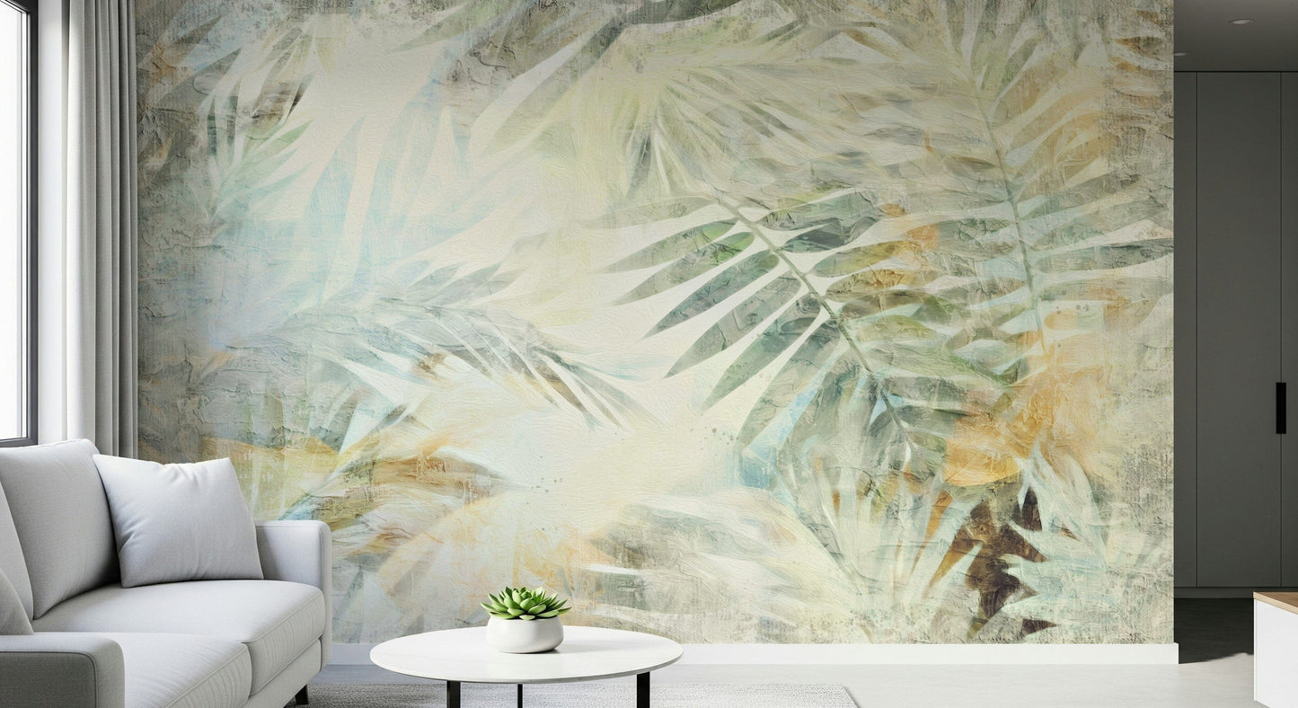 Gilded Fronds Wall Mural -2530874