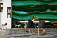 A sophisticated and luxurious wall covering.


