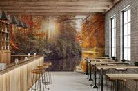 A seamless pattern for a living room or bedroom.

