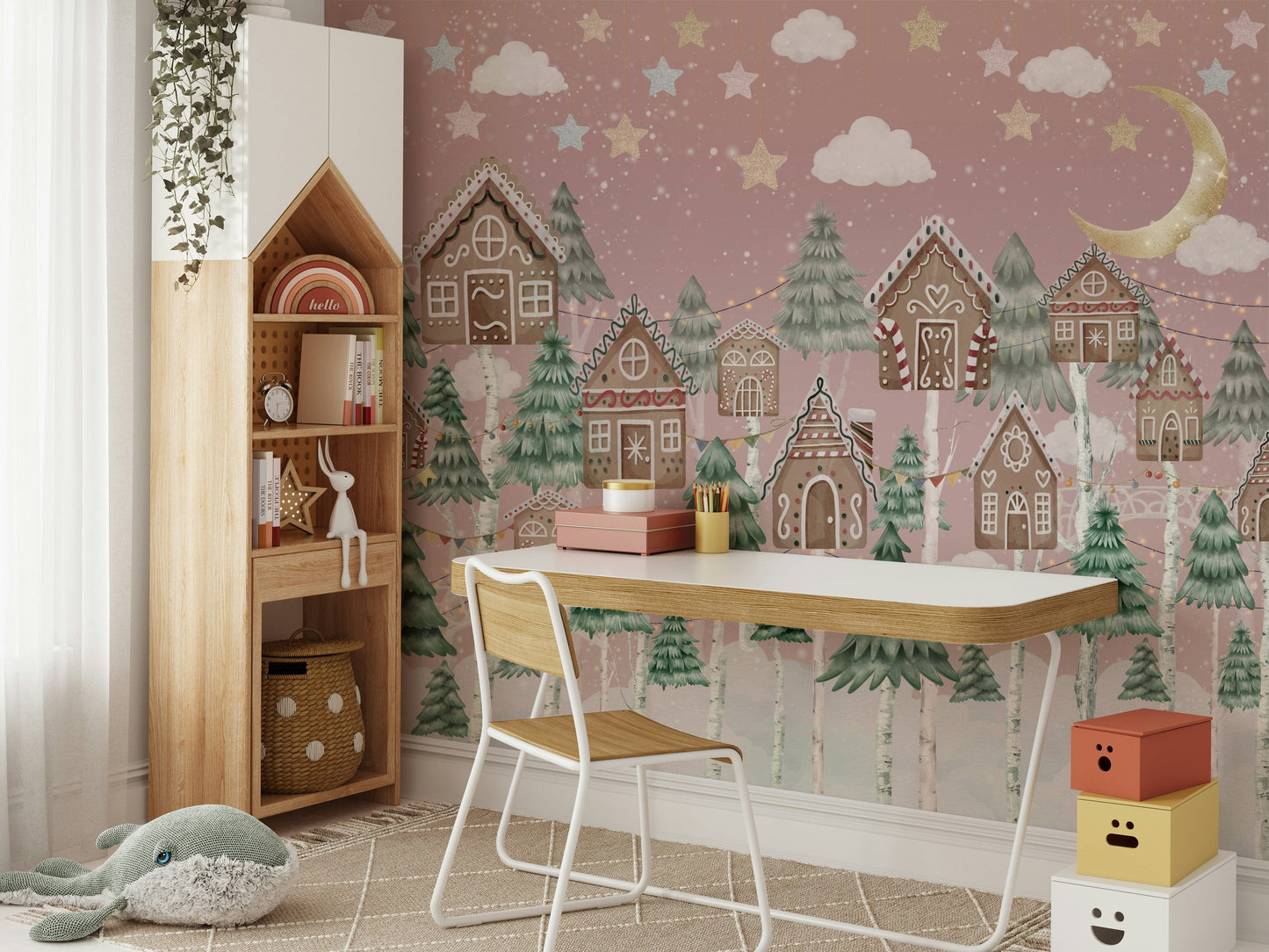 The image feels peaceful and restful.

