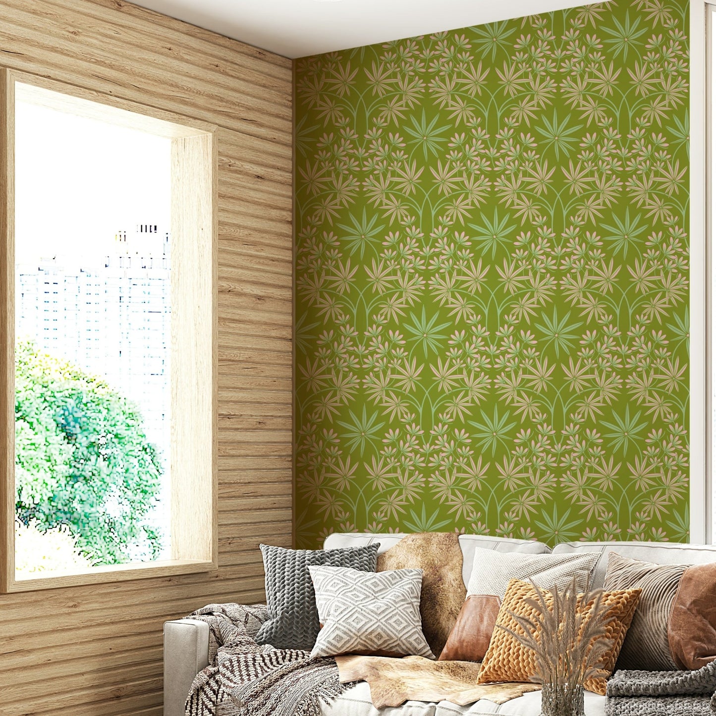 Fresh and harmonious hues.

