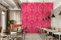 Maximalist style with luxurious florals.

