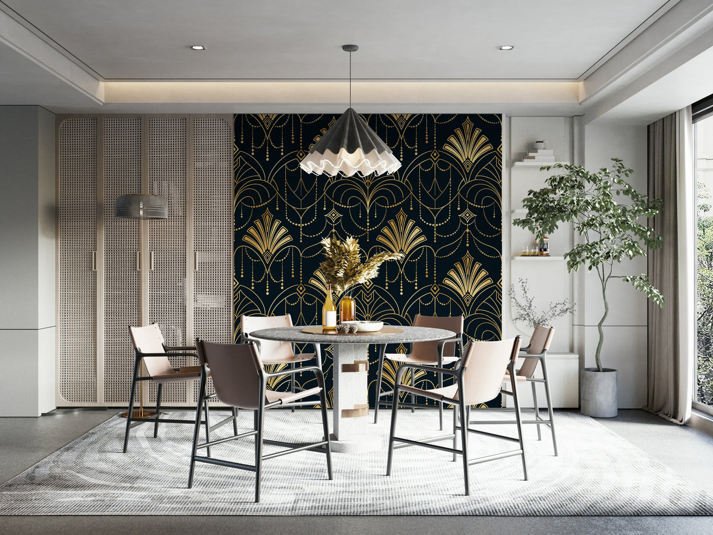 Art Deco Opulence Wallpaper⁠