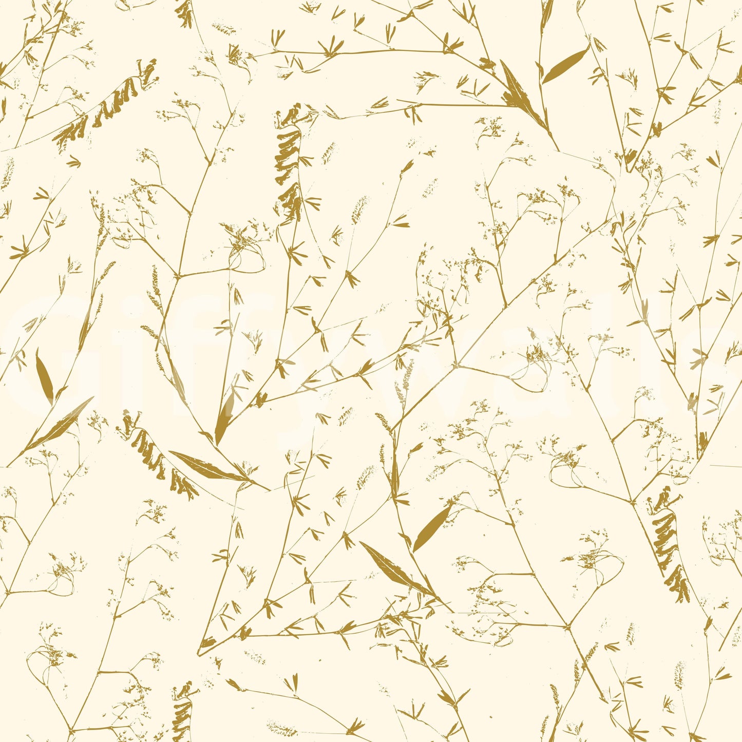 Subtle Summer Meadow calming wallpaper