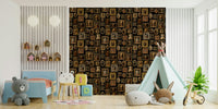 Golden Era Canines wallpaper for a study or living room.

