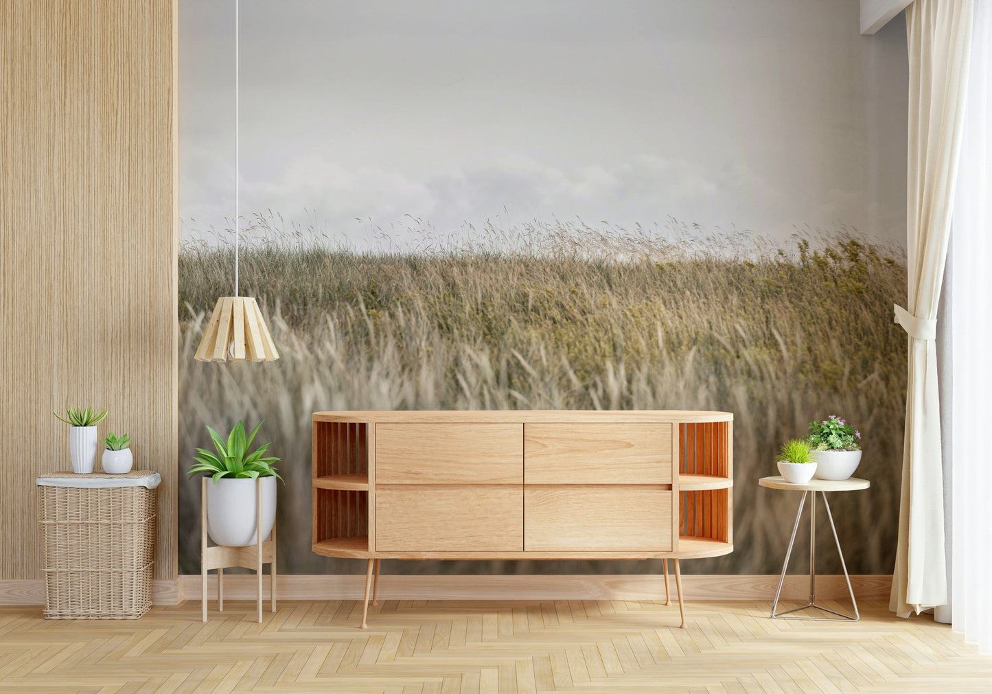 Golden Meadow Wall Mural -2658151