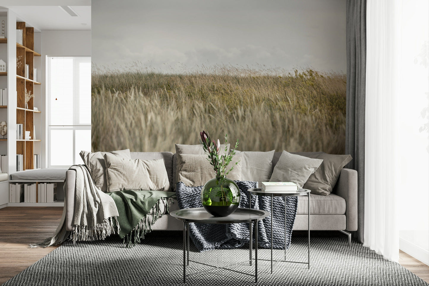 Golden Meadow Wall Mural -2658151