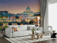 Golden Hour in Rome Wall Mural