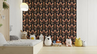 Stunning golden hour phoenix mural for living rooms

