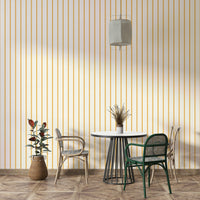Golden hour wallpaper with clean vertical lines

