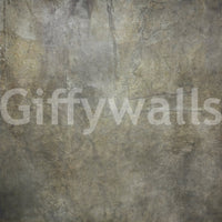 Golden Paper Collage Wall Mural