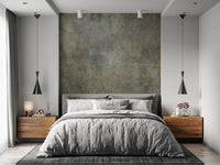 Golden Paper Collage Wall Mural