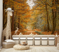 A large-scale nature photography print.

