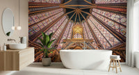 Intricate holy building view Gothic Radiance wallcovering