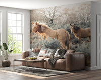 Graceful Grazers Wall Mural