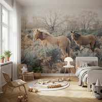 Graceful Grazers Wall Mural