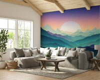 The mood is peaceful and serene.

