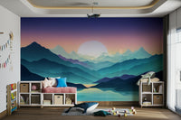 The image has a soft, painted look.

