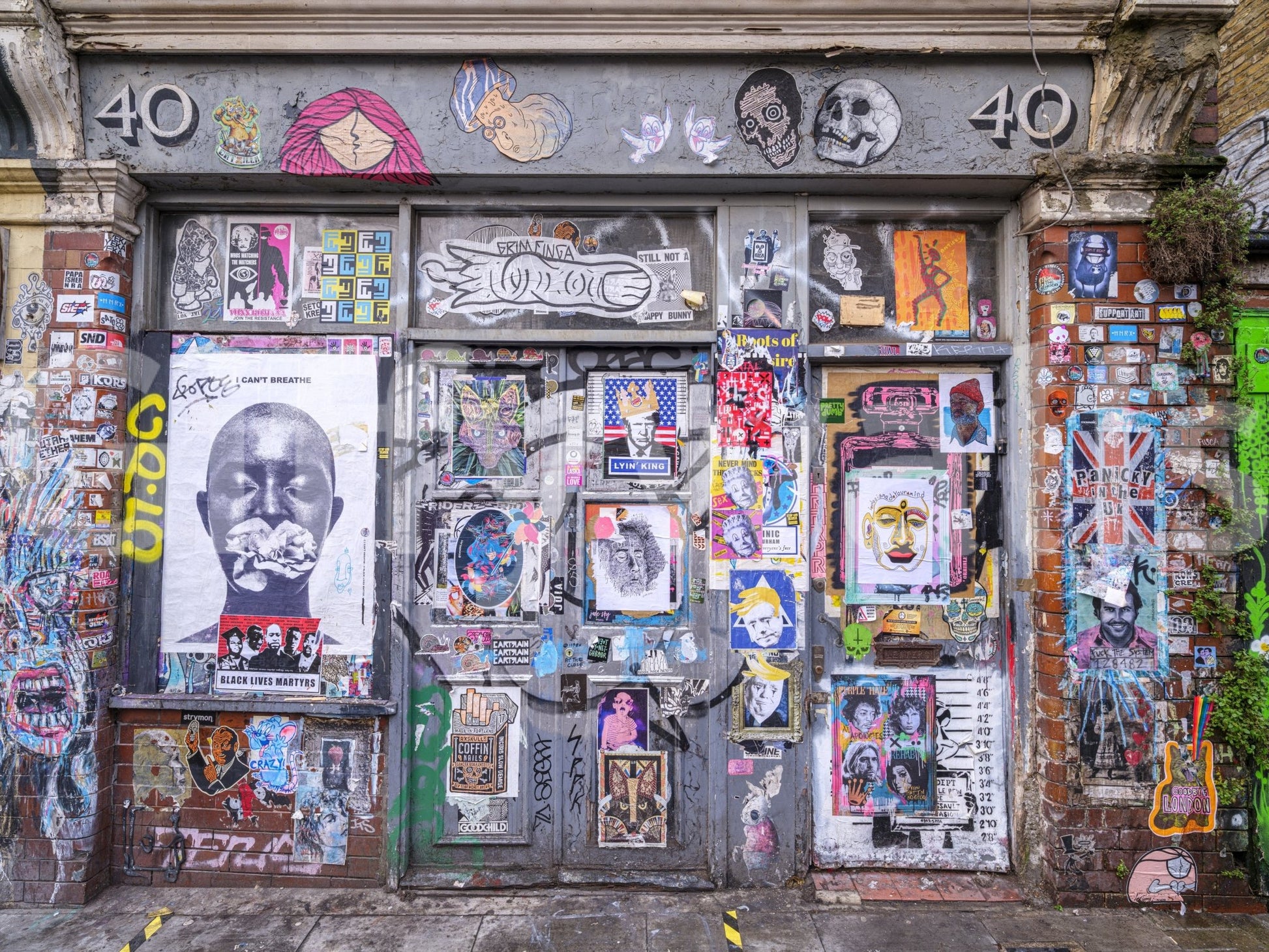 urban style wallcovering