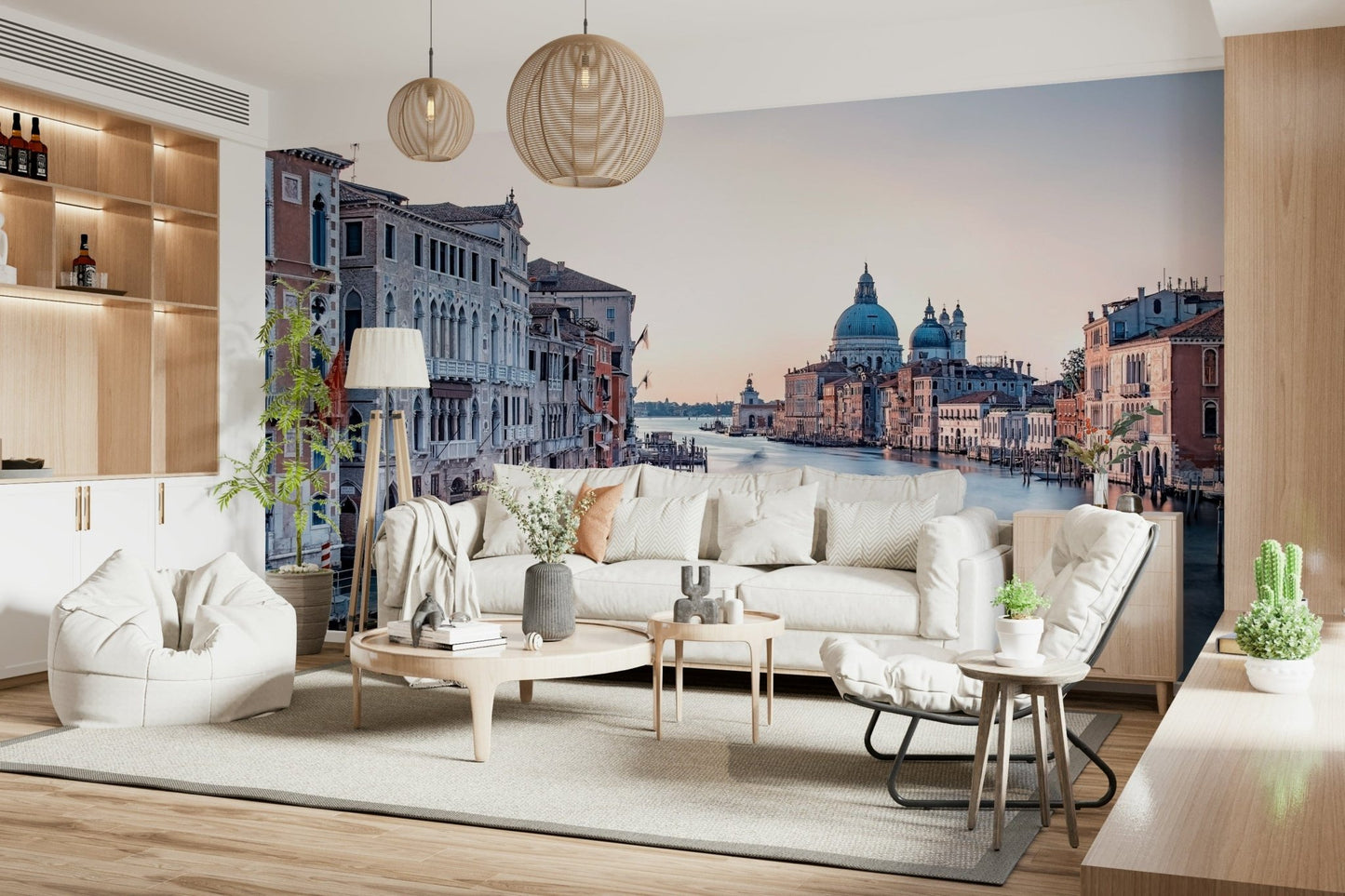 Iconic Basilica Santa Maria della Salute, Grand Canal Dreams wall mural.