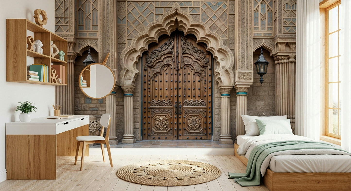 Ornate Entryway Wall Mural