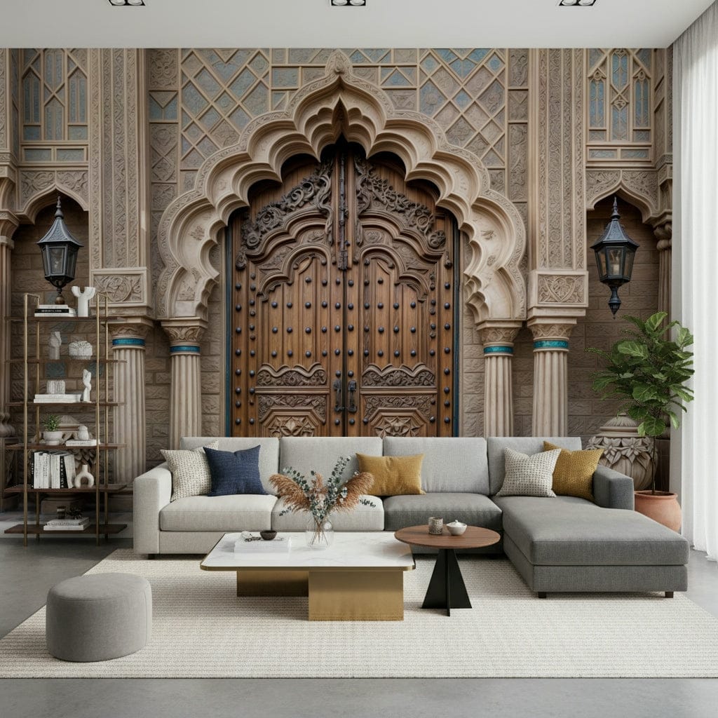 Ornate Entryway Wall Mural