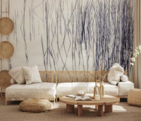 Grassy Reflections Wall Mural