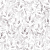 Dreamy monochromatic shrub scenery wallpaper design concept.
