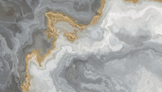 Gray Marble Wallpaper Mural
