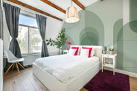 Modern abstract arch wallpaper print

