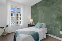 Smudge Green Board Wallpaper Mural - Giffywalls