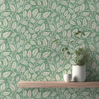 Green Budding Branches Wallpaper⁠