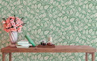 Green Budding Branches Wallpaper⁠