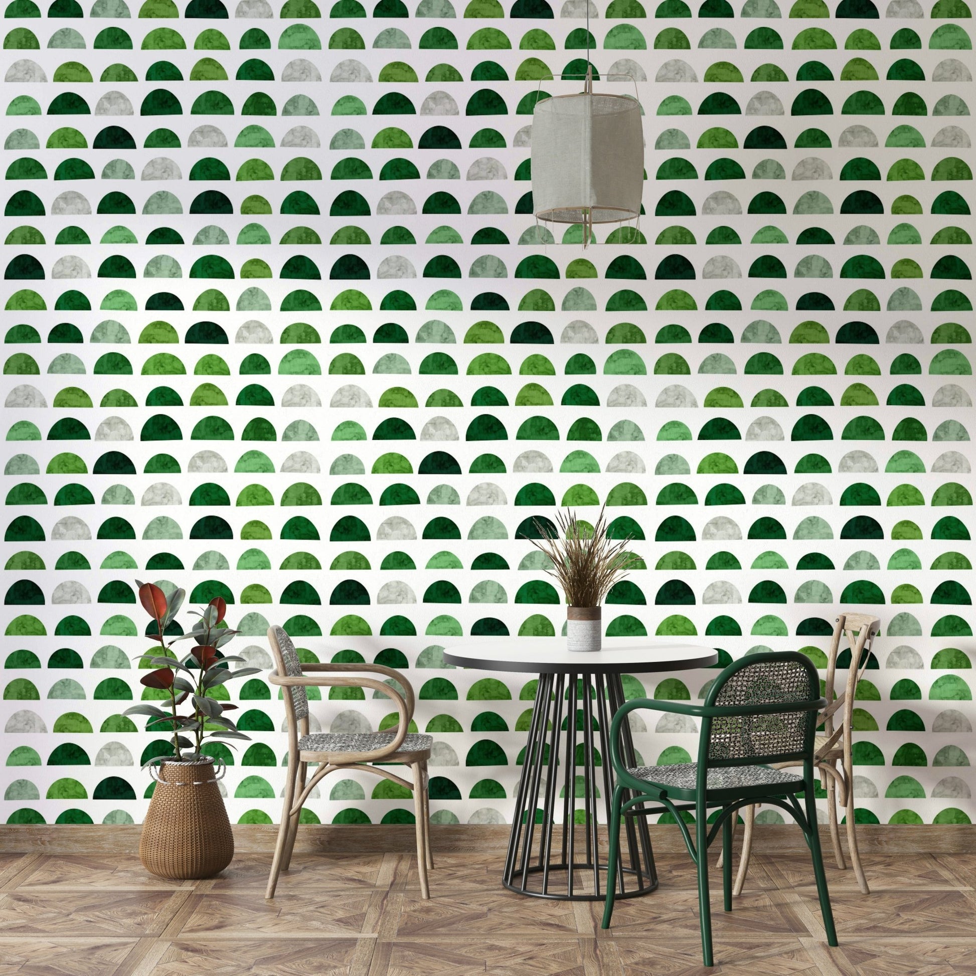 The high-resolution print captures fine details of the lines and color transitions.

