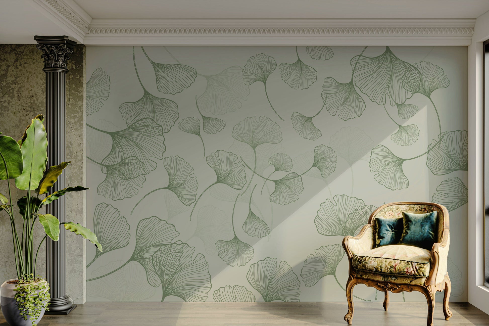 The image has a calm, tranquil mood.

