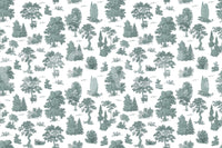 The style is a soft-focus illustration or a painterly design.

