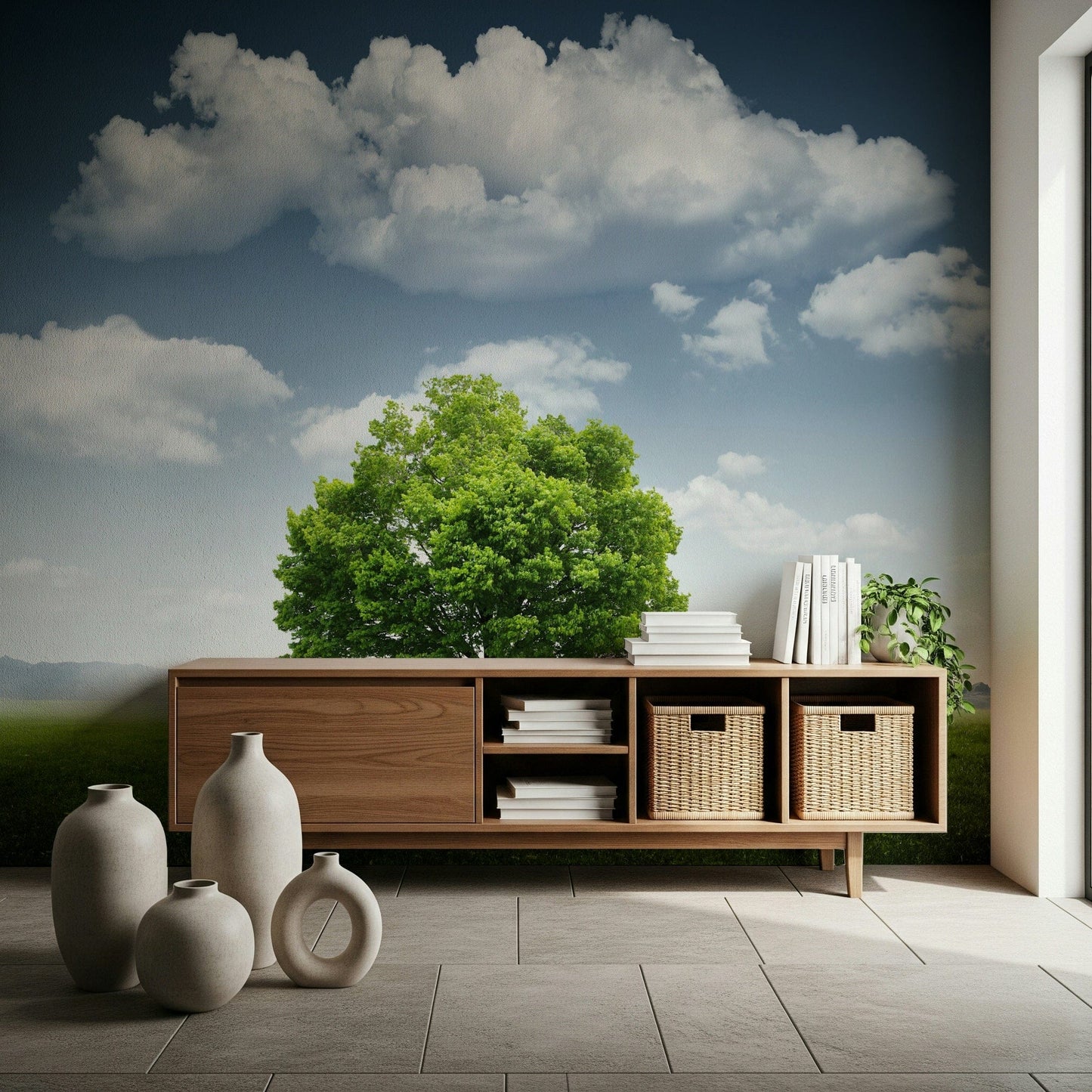 Fields of Green Wall Mural -2213762